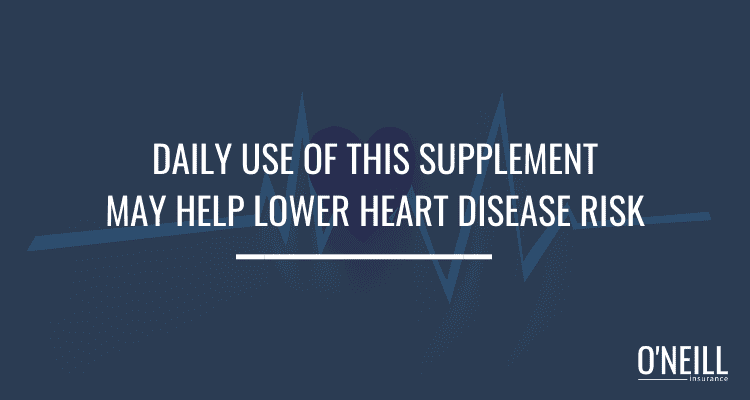 Daily Use of This Supplement May Help Lower Heart Disease Risk