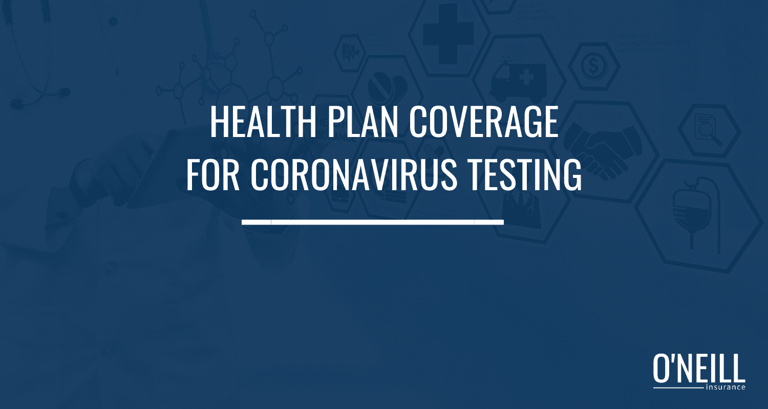 Health Plan Coverage for Coronavirus Testing