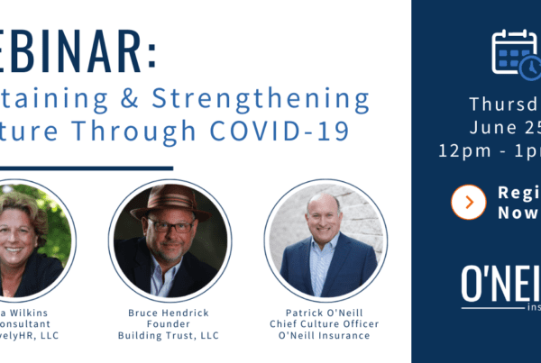 Webinar: Sustaining and Strengthening Culture Through COVID-19